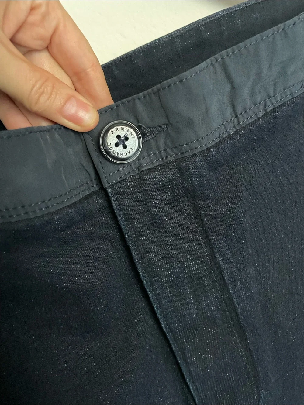 ARMANI Exchange dark blue Dress jeans Pants rare